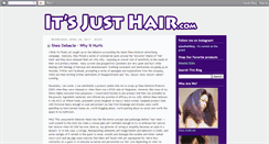 Desktop Screenshot of itsjusthair.com